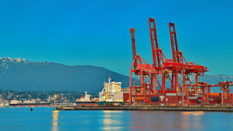 tắc nghẽn cảng vancouver